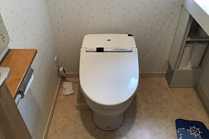 古いトイレ