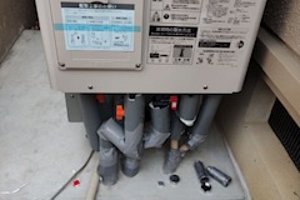 給湯器　工事