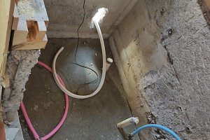 ユニットバス配管工事