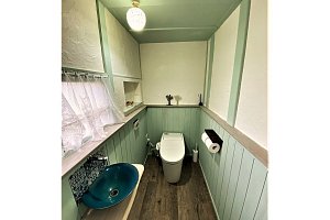 施工後トイレ全体