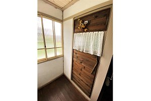 施工後 トイレ入口ドア