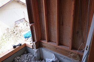 0.75坪分の基礎解体