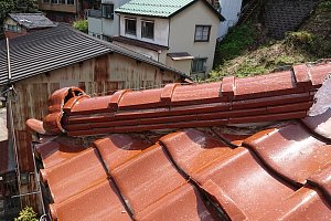 正常なのし瓦位置