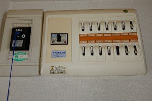 200V通電用に変換工事