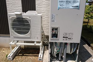 ヒートポンプ設置