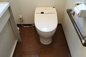 取替前のトイレ