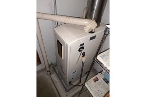 取替前給湯器