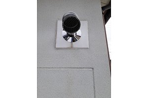 煙突のトップは付属品です。