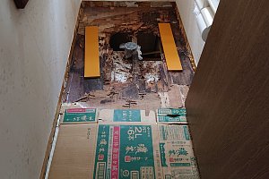 撤去前
