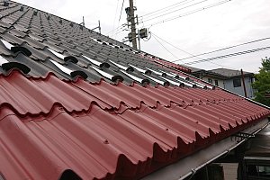 下塗り錆止め塗装