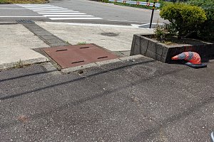 車落下の可能性