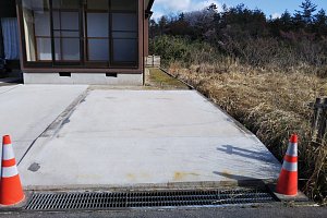 車庫解体後