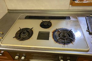 ビルトインコンロ施工前