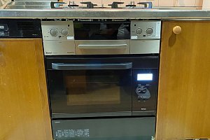 コンロ・オーブン取替後