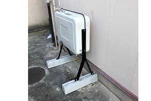 施工後のオイルタンク