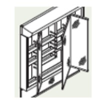 ミラーキャビネットの間口900mm