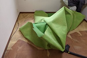 下地工事前