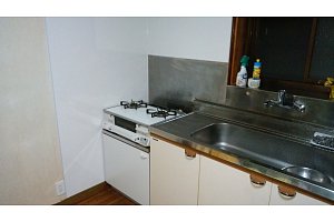 キッチンパネル取替後