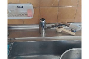 キッチン　水栓交換