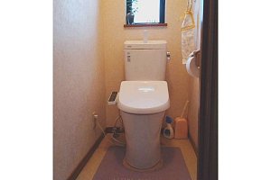 トイレ交換　アメージュZ　手洗い付き