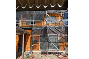 金属サイディング工事