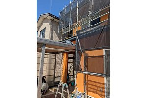 金属サイディング工事