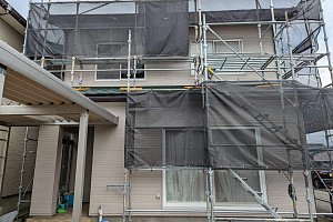 金属サイディング工事