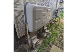 オイルタンク　施工前