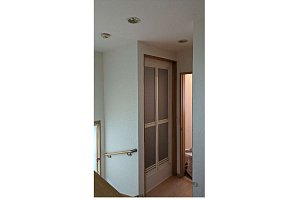 クローゼットをシャワールームに改装