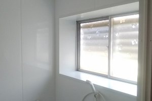 お風呂　窓
