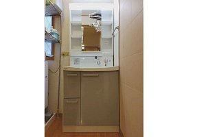 洗面化粧台　リフォーム　洗面台　クリナップ　ｸﾘﾅｯﾌﾟ　ファンシオ　ﾌｧﾝｼｵ