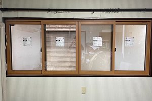ヤマキシ川北店内窓施工事例施工直後写真洋室YKK内窓プラマードU