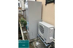 三菱　エコキュート　交換　460L　リモコン SRT-W466