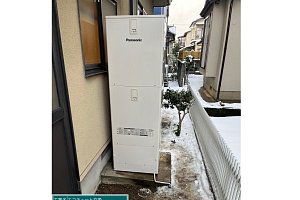 エコキュート　交換工事　パナソニック　HE-NS37LQS