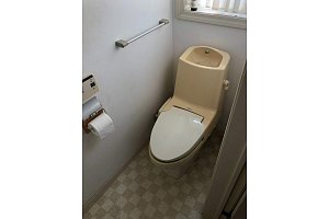 トイレ　トイレリフォーム　リフォーム　トイレ交換　TOTO　ZJ1　ウォシュレット一体便座