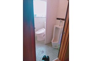 トイレ　トイレリフォーム　リフォーム　トイレ交換　洗面台　洗面化粧台　洗面化粧台リフォーム　リフォーム　洗面台交換　小便器撤去