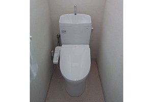 トイレ　トイレリフォーム　リフォーム　トイレ交換　TOTO　ピュアレストQR