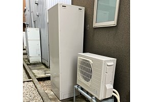 三菱　エコキュート　430L　リモコン　本体処分 三菱　エコキュート　SRT-W466