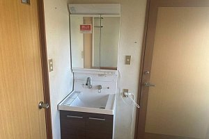 洗面台　洗面化粧台　洗面化粧台リフォーム　リフォーム　洗面台交換 LIXIL　K1　W600