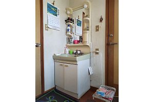 洗面台　洗面化粧台　洗面化粧台リフォーム　リフォーム　洗面台交換 LIXIL　K1　W600