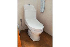 トイレ　トイレリフォーム　リフォーム　トイレ交換　TOTO　ｳｫｼｭﾚｯﾄ一体型 ZJ1 手洗付