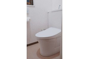 トイレ　トイレリフォーム　リフォーム　トイレ交換　レストパル　TOTO　手摺