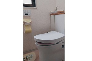 トイレ　トイレリフォーム　リフォーム　トイレ交換　レストパル　TOTO　手摺