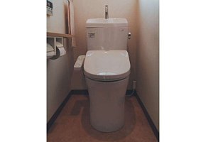 トイレ　トイレリフォーム　リフォーム　トイレ交換　TOTO　ピュアレストQR