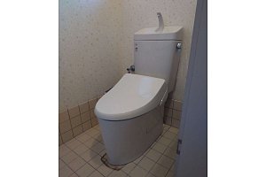 トイレ　トイレリフォーム　リフォーム　トイレ交換　LIXIL　アメージュZ　ﾊｲﾊﾟｰｷﾗﾐｯｸ