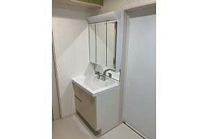洗面台　洗面化粧台　洗面化粧台リフォーム　リフォーム　洗面台交換　LIXIL 洗面化粧台　J1