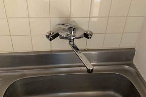 トイレ　トイレリフォーム　リフォーム　トイレ交換 LIXIL　アメージュZ　クッションフロア交換　シングルレバー混合栓　照明交換