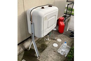 オイルタンク　リフォーム　交換工事　ノーリツ　オイルタンク　標準200型