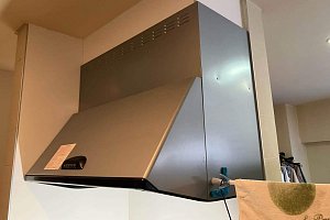 レンジフード　フラットスリムフード　交換工事　キッチン換気扇　キッチン換気扇交換　クリナップ　フラットスリムレンジフード　ZRS90ABZ21FSL-E　シルバー
