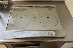 IH交換　IHクッキングヒーター交換　日立　IHクッキングヒーター　HT-M60S(S)